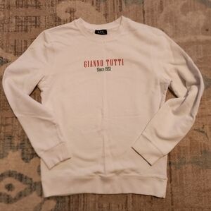 APC Gianno Tutti Sweatshirt. White. Size Med.